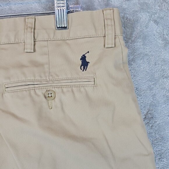Vintage Polo Ralph Lauren Pants Mens 40X31 Beige Reverse Pleated Prospect Pant - Picture 10 of 10